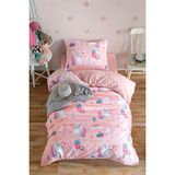 Eponj Home Kolay Ütülenir Nevresim Takımı Tek Kişilik Magical Pembe - 160 x 220 cm