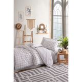 Eponj Home Nevresim Takımı Tek Kişilik Artus Gri - 160 x 220 cm