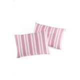 Eponj Home Sport Çizgili 2li Yastık Kılıfı Soft Line Bordo