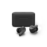 EPOS ADAPT E1 Gerçek Kablosuz Kulaklık Siyah - Hibrid ANC, Çok Noktalı Bluetooth, Microsoft Teams & Made for iPhone Sertifikalı, 50H Pil, Kablosuz Şarj, Yarı Açık, USB C Dongle IPX5 Suya Dayanıklı