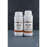 Epoxar Şeffaf Epoksi Reçine 0,75 kg 2:1 Profesyonel Set Takı Masa Hobi Için Yüksek Parlaklık - Genel