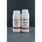 Epoxar Şeffaf Epoksi Reçine 0,75 kg 2:1 Profesyonel Set Takı Masa Hobi Için Yüksek Parlaklık