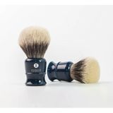 Epsilon Porsuk Tıraş Fırçası Çift Sıralı Mavi 55/26 Mm, Standart, Único