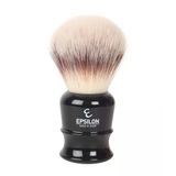Epsilon Tıraş Fırçası Porsuk Kılı Ucu Gümüş Siyah 26 Mm, Standart, Único