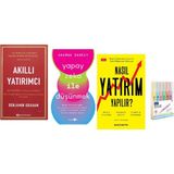 Epsilon Yayınevi Akıllı Yatırımcı + Yapay Zeka Ile Düşünmek + Nasıl Yatırım Yapılır ? 3 Kitap Kalem Set Hd