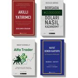 Epsilon Yayınevi Akilli Yatirimci+Borsada Ikimilyon Dolari Nasil Kazandim+ Alfa Trader +Hayat Denen Kartopu=(4kitap)