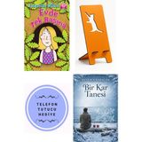 Epsilon Yayınevi Evde Tek Başına - Çilekli Pasta Kitapları Serisi 3 + Telefon Tutucu + Bir Kar Tanesi