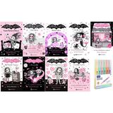 Epsilon Yayınevi Isadora Moon 10-18 Kitapları Seti (Pijama/tatil/düğün/sınıftaki Yeni Kız) Kalem Seti Hd