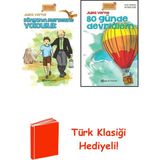 Epsilon Yayınevi Jules Verne 2 Kitap Seti + Türk Klasiği Hediye