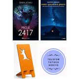 Epsilon Yayınevi Proje 2417 - Sinem Ataklı + Kuzey Işıklarının Şarkısı + Telefon Tutucu
