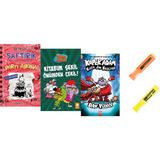 Epsilon Yayınevi Saftirik 20 + Kral Şakir 16 + Köpek Adam 13 / 2 Kalem Hdy 3 Kitap Set