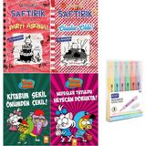 Epsilon Yayınevi Saftirik Greg'in Günlüğü 19-20 + Kral Şakir 14-15 / Kalem Seti Hdy