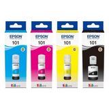Epson 101 Orjinal Mürekkep Seti Renkli Kartuş Yüksek Baskı Kalitesi ve Uzun Ömürlü