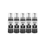 Epson 103 Ecotank L5190/L5290 Uyumlu 3+2 Siyah muadil Mürekkep