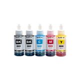 EPSON 2 Siyahlı T664 Muadil Mürekkep EcoTank L3050 Yazıcı Uyumlu