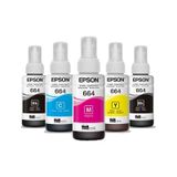 Epson 664 EcoTank L210 Mürekkep Kartuş Takımı +1 Siyah Mürekke