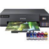 Epson A3 6 Renkli Inktec Süblimasyon Mürekkepli Yazıcı - Siyah