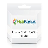 Epson C13T12814021 T1281 Siyah Muadil Kartuş