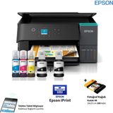 Epson Çok Fonksiyonlu Renkli Tanklı Wi-Fi Yazıcı Çift Yönlü Baskı Tarama Kopyalama Özellikli USB Bağlantı Destekli Enerji Tasarruflu Heat-Free Teknolojili Otomatik Dupleks Akıllı Yazıcı - Siyah