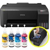 Epson Ecotank L1250 Wifi Tanklı Yazıcı 4 Renkli Süblimasyon Mürekkepli 33 Sayfa/Dk Baskı Hızı - Siyah