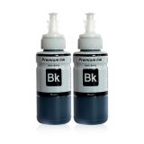 EPSON EcoTank L210 için2 Adet Siyah Photoink Mürekkep