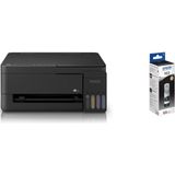 Epson Ecotank L3350 Wi-Fi + Tarayıcı + Fotokopi Renkli Çok Fonksiyonlu Tanklı Yazıcı C11CL62413 + Orjinal Siyah Mürekkep - Standart