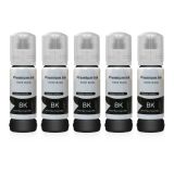 EPSON EcoTank L365 için5 Adet Siyah Photoink Mürekkep