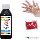 Epson EcoTank L4266 Yazıcı Uyumlu Mürekkep Cyan 100 ml (101)