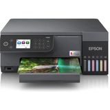 Epson Ecotank L8100 Wi-Fi + Tarayıcı + Fotokopi Renkli Çok Fonksiyonlu Tanklı Mürekkep Püskürtmeli Yazıcı - Siyah - Standart