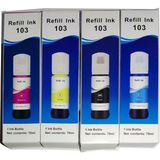 Epson ile Uyumlu Ecotank L3250 Mürekkep Muadil Set 4 Renk Takım