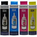 Epson ile Uyumlu Ecotank L386 Mürekkep Takım 4 Renk Muadil