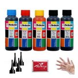 Epson L Serisi Tanklı Yazıcılar İçin +++Plus Mürekkep Seti 5x100 ml.