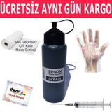 Epson L3060 L3110 L3111 500Ml Siyah Muadil Mürekkep Duruınk Hediyeli Kartuş Dolum Mürekkebi
