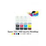 Epson L3150 Uyumlu Mürekkep 4 Renk