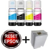 Epson L3210 L3250 L3260 Yazıcı Mürekkebi Atık Mürekkep Tank Süngeri Ped Reset ve Atık Mürekkep Pedi Tank Süngeri