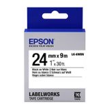 Epson LK-6WBN Siyah-Beyaz 24 mm 9 m Etiket