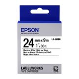 Epson LK-6WBVN Siyah Üzeri Beyaz 24 mm 7 m Etiket