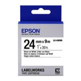 Epson Lk-6Wbvn Vinil Beyaz Üzeri Siyah 24Mm 7Metre Etiket