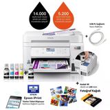 Epson Renkli Tanklı Yazıcı Otomatik Çift Taraflı Baskı Adf Otomatik Belge Besleyici Wi-Fi Ethernet Usb Bağlantılı Çok Fonksiyonlu Profesyonel Ofis Tipi Yazı