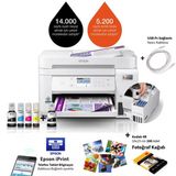 Epson Renkli Tanklı Yazıcı Otomatik Çift Taraflı Baskı Adf Otomatik Belge Besleyici Wi-Fi Ethernet Usb Bağlantılı Çok Fonksiyonlu Profesyonel Ofis Tipi Yazıcı
