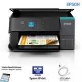 Epson Renkli Tanklı Yazıcı Otomatik Çift Taraflı Baskı Wi-Fi Wi-Fi Direct Usb Bağlantılı Mürekkep Püskürtmeli Çok Fonksiyonlu Lcd Ekranlı Airprint Destekli Ev Ve Ofis Tipi Ekonomik Dupleks Yazıcı