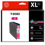 Epson T-9083 Magenta Muadil Kartuş - Yüksek Kapasiteli / Epson Workforce Pro Wf-6090Dtwc/Wf-6090D2twc/Wf-6590Dwf/Wf-6590Dtwfc/Wf-6590D2twfc