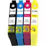 Epson T1281-1282-1283-1284 Takım Muadil Kartuş