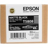 Epson T5808-C13T580800 Mat Siyah Kartuş