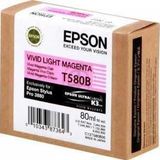 Epson T580B-C13T580B00 Açık Kırmızı Kartuş