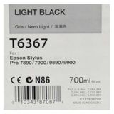 Epson T6367-C13T636700 Açık Siyah Kartuş