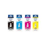 Epson T664-t6641-t6642-t6643-t6644 L365 Uyumlu 4 Renk Mürekkep Kartuş Takımı 70ml 4
