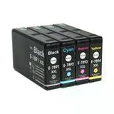 Epson T7891XL-T7892XL-T7893XL-T7894XL SET Muadil Kartuş