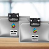 Epson Uyumlu Tonermax T9661XXL 2'li Paket - Ekstra Yüksek Kapasiteli / WorkForce Pro WF-M5799RDTWF İle Uyumlu Muadil Kartuş
