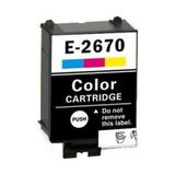 Epson WF-100W T267 T2670 Epson Workforce C13T26704010 Renkli Muadil Kartuş Chipli